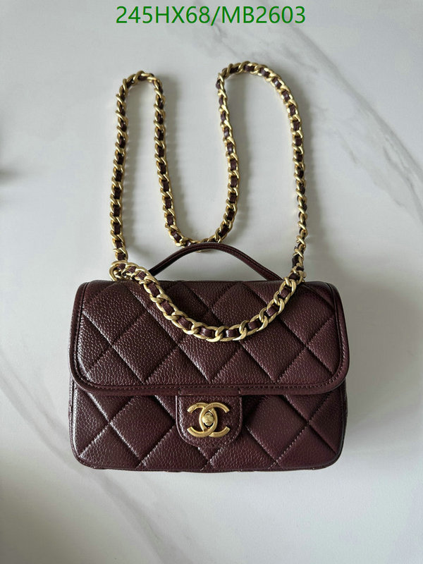 Chanel Bag-(Mirror)-Crossbody- Code: MB2603 $: 245USD