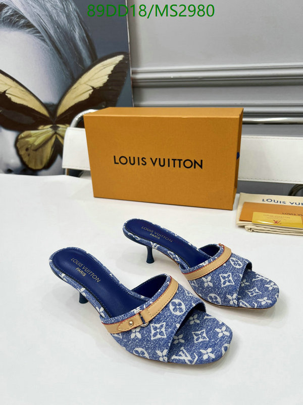 Women Shoes-LV Code: MS2980 $: 89USD