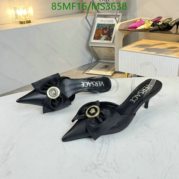 Women Shoes-Versace Code: MS3638 $: 85USD