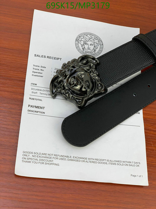 Belts-Versace Code: MP3179 $: 69USD