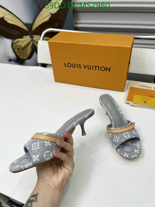 Women Shoes-LV Code: MS2980 $: 89USD