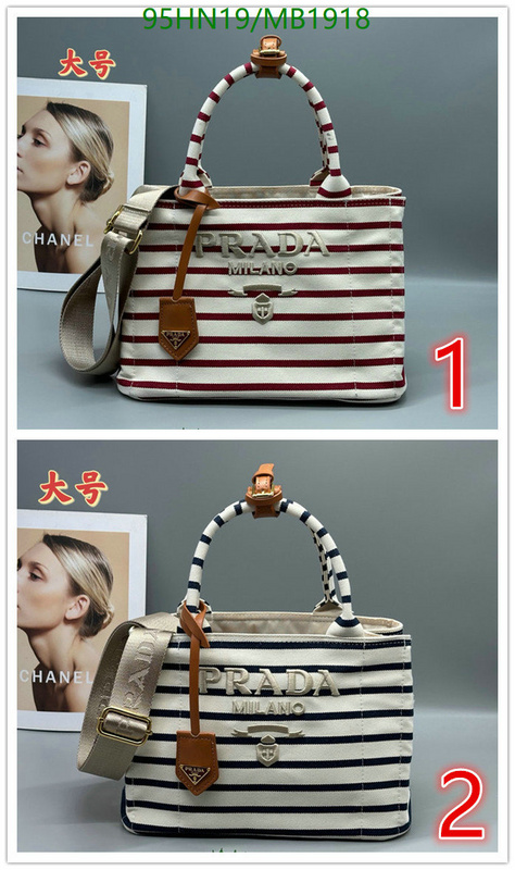 Prada Bag-(4A)-Handbag- Code: MB1918