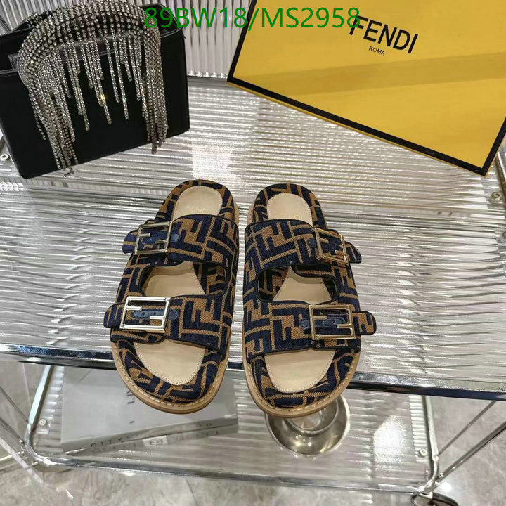 Women Shoes-Fendi Code: MS2958 $: 89USD