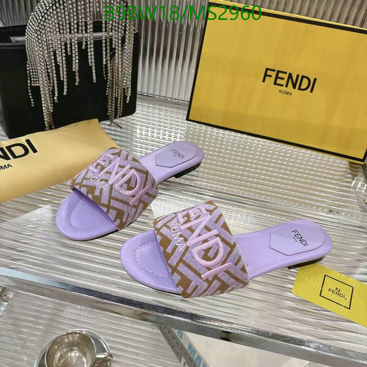 Women Shoes-Fendi Code: MS2960 $: 89USD