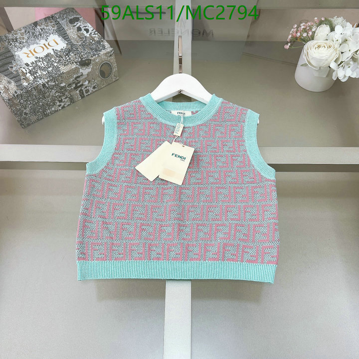 Kids clothing-Fendi Code: MC2794 $: 59USD