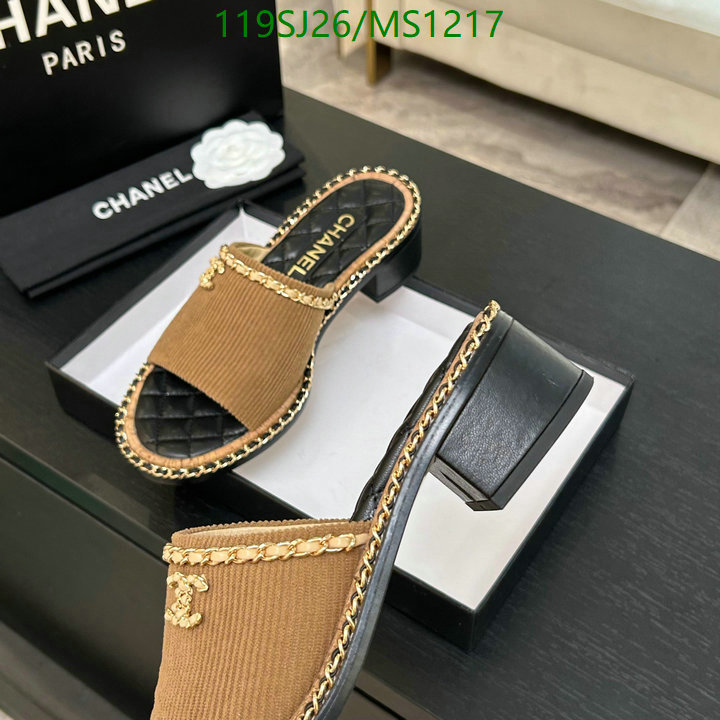 Women Shoes-Chanel Code: MS1217 $: 119USD