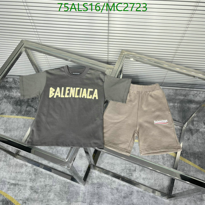Kids Clothing-Balenciaga Code: MC2723 $: 75USD