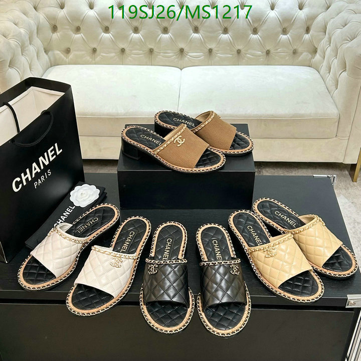 Women Shoes-Chanel Code: MS1217 $: 119USD