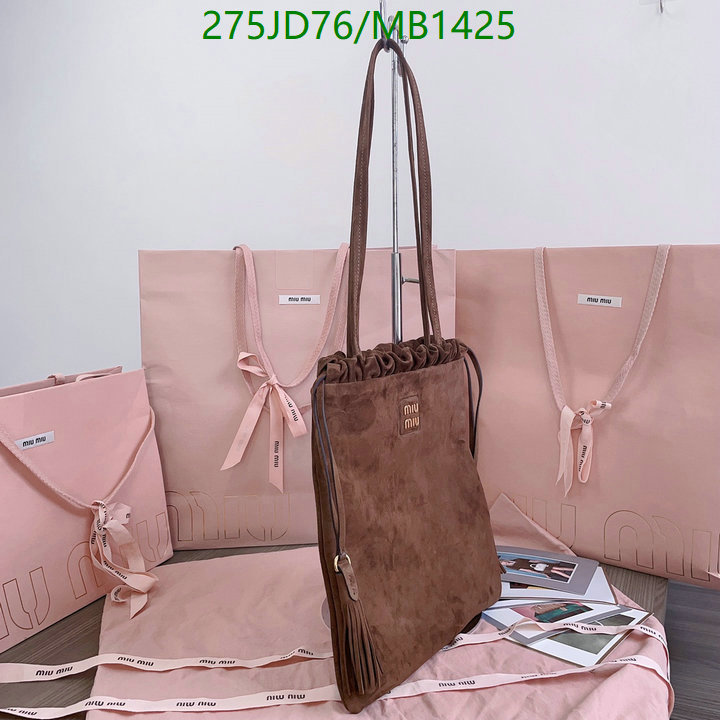 Miu Miu Bag-(Mirror)-Handbag- Code: MB1425 $: 275USD