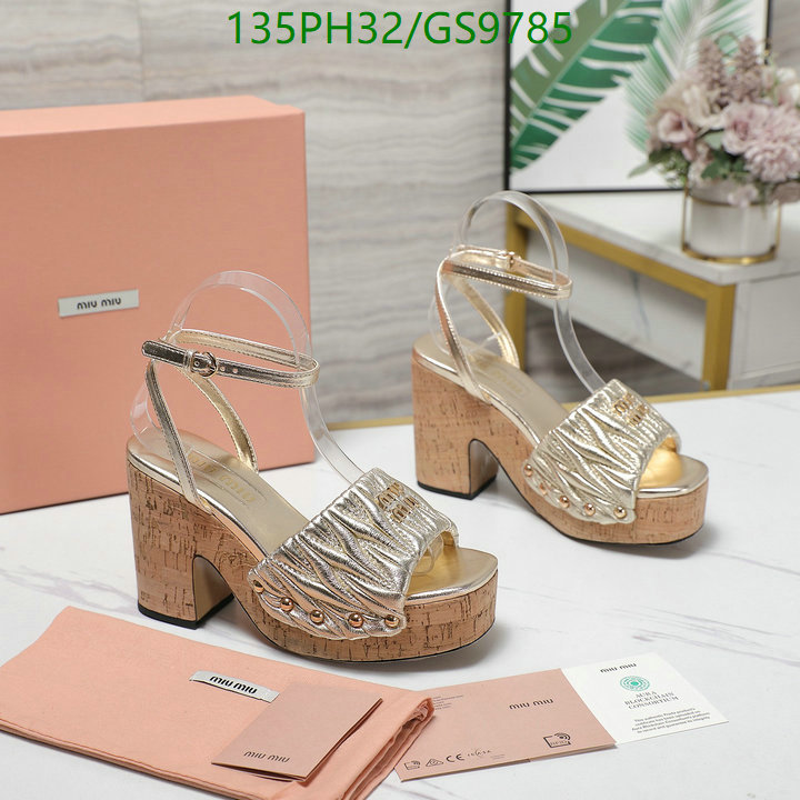 Women Shoes-Miu Miu Code: GS9785 $: 135USD