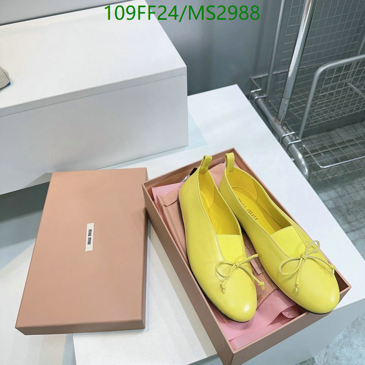 Women Shoes-Miu Miu Code: MS2988 $: 109USD