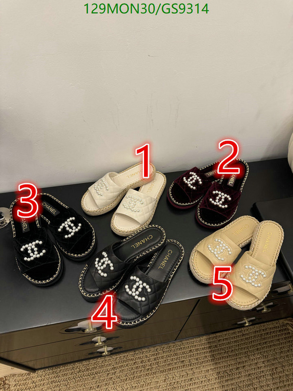 Women Shoes-Chanel Code: GS9314 $: 129USD