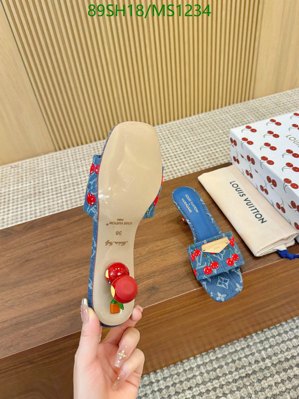 Women Shoes-LV Code: MS1234 $: 89USD