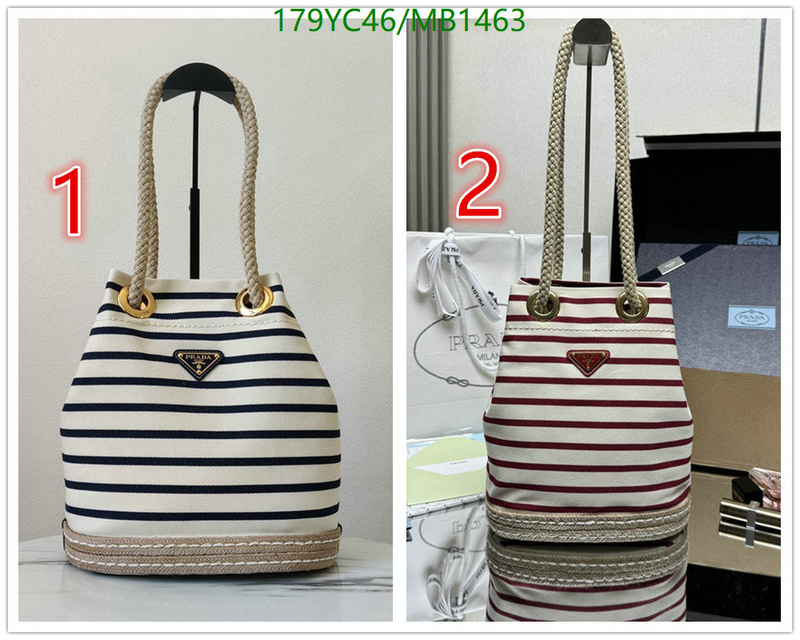 Prada Bag-(Mirror)-Bucket Bag- Code: MB1463 $: 179USD