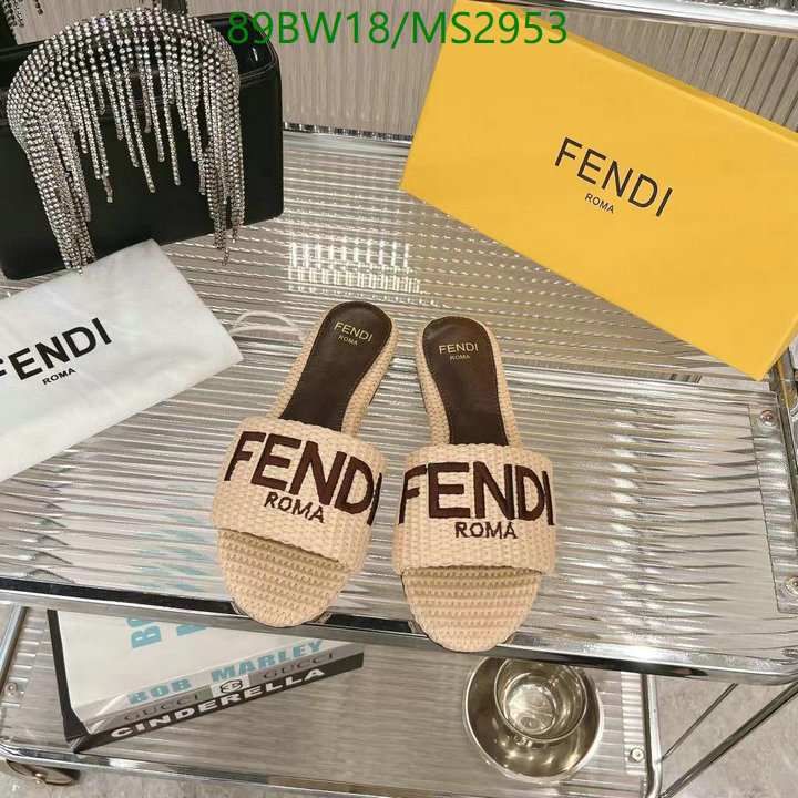 Women Shoes-Fendi Code: MS2953 $: 89USD