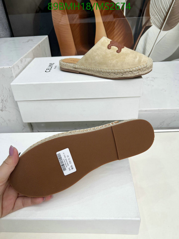 Women Shoes-Celine Code: MS2674 $: 89USD