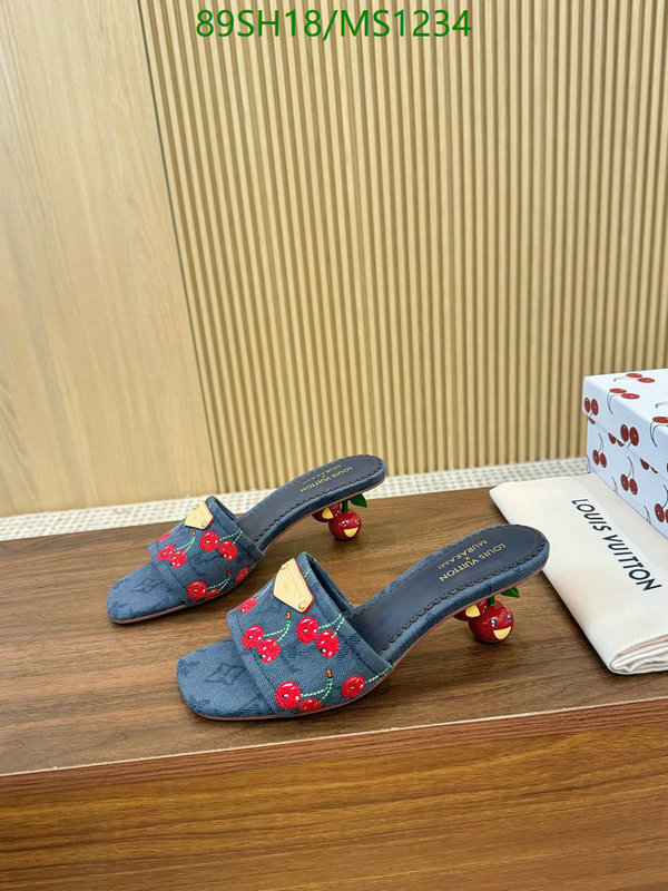 Women Shoes-LV Code: MS1234 $: 89USD
