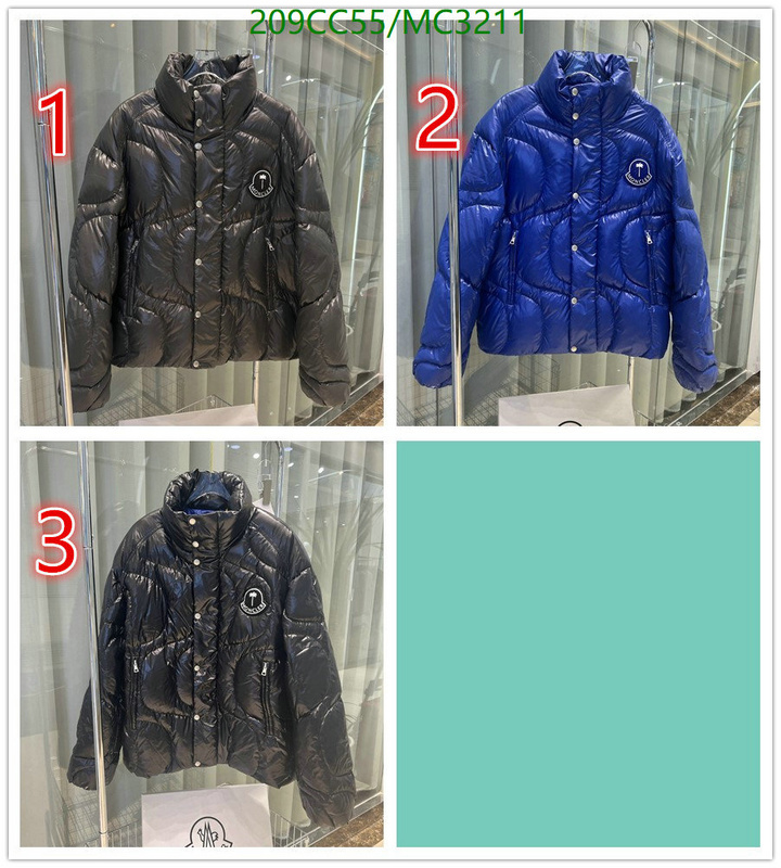 Down jacket Men-Moncler Code: MC3211 $: 209USD