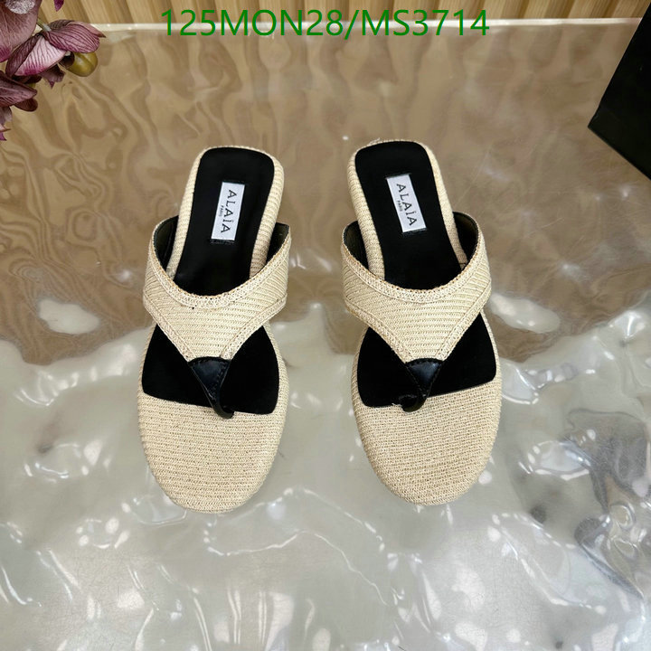 Women Shoes-ALAIA Code: MS3714 $: 125USD