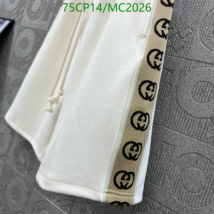 Clothing-Gucci Code: MC2026 $: 75USD
