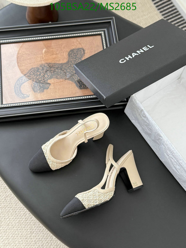 Women Shoes-Chanel Code: MS2685 $: 105USD
