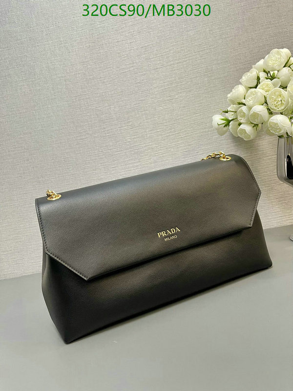 Prada Bag-(Mirror)-Handbag- Code: MB3030 $: 320USD