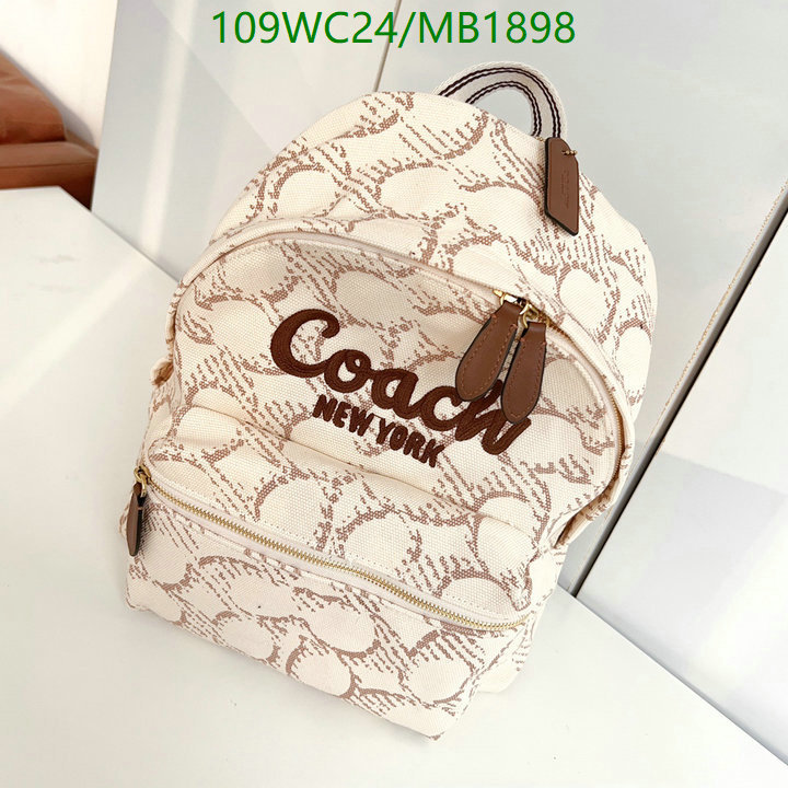 Coach Bag-(4A)-Backpack- Code: MB1898 $: 109USD