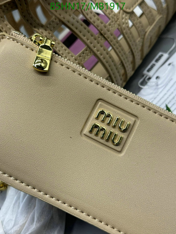 Miu Miu Bag-(4A)-Crossbody- Code: MB1917 $: 85USD
