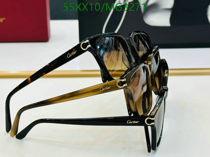 Glasses-Cartier Code: MG3271 $: 55USD