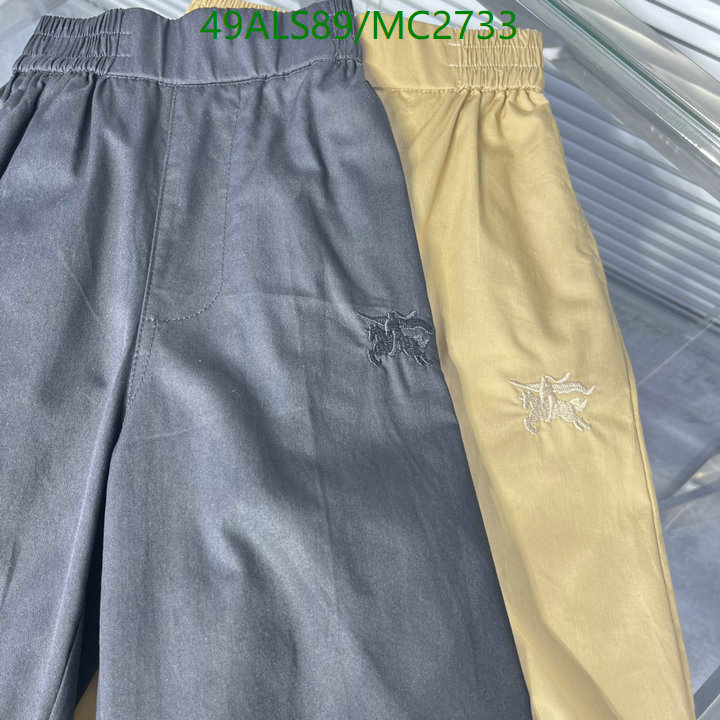 Kids Clothing-Burberry Code: MC2733 $: 49USD