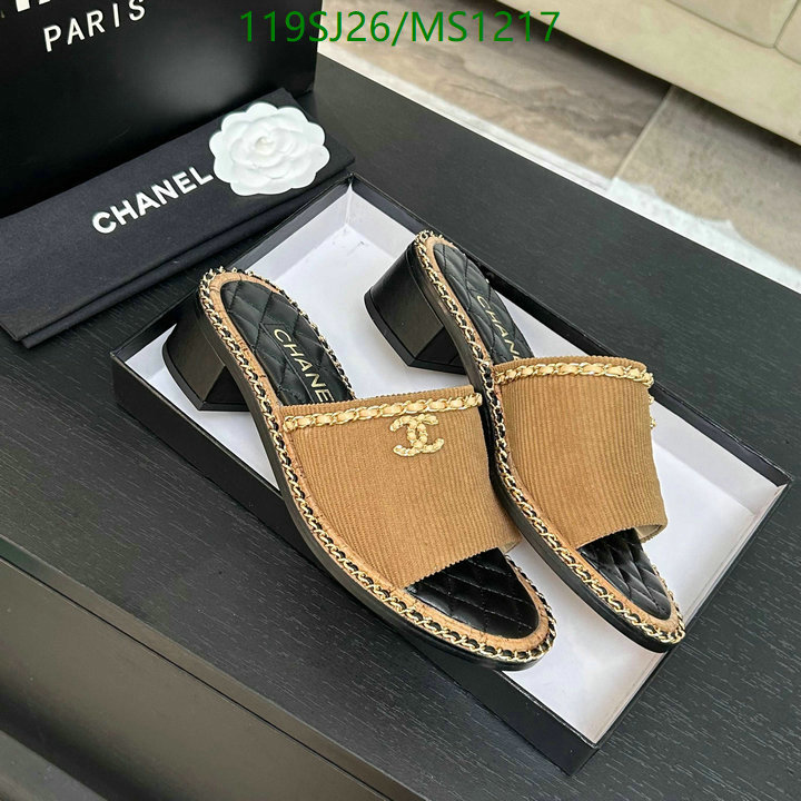 Women Shoes-Chanel Code: MS1217 $: 119USD