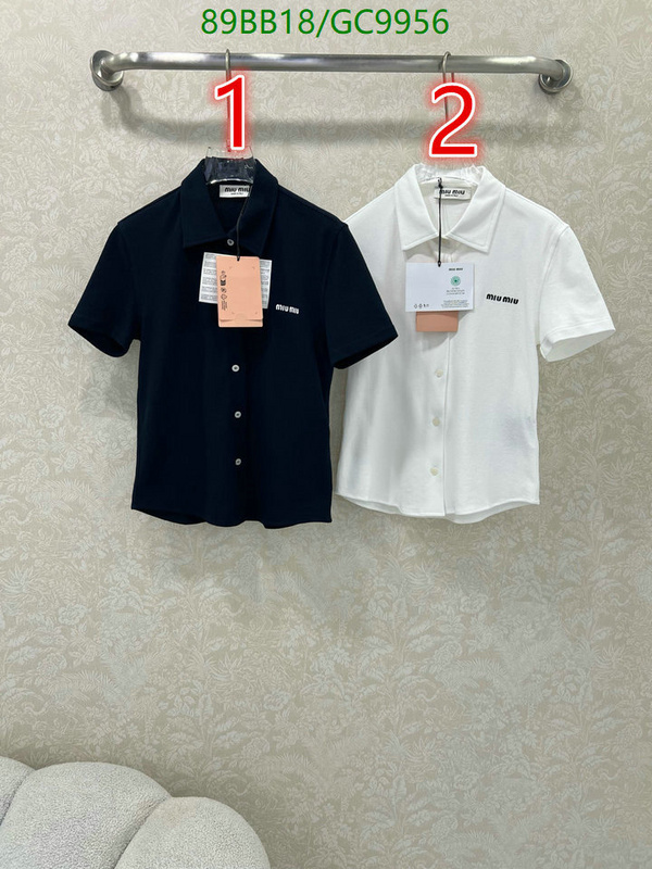 Clothing-MIUMIU Code: GC9956 $: 89USD