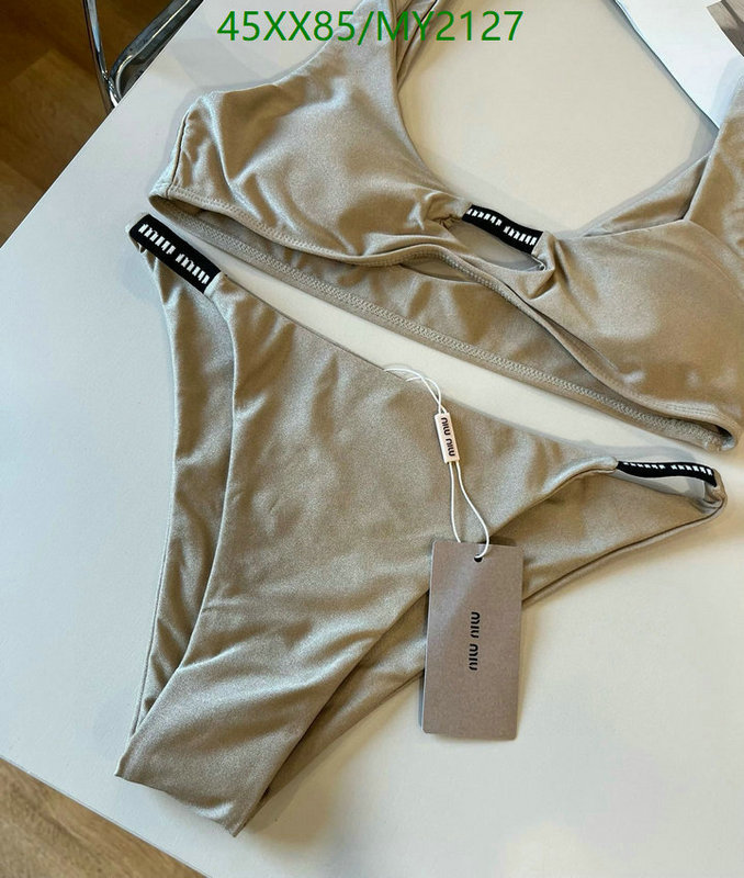 Swimsuit-MIUMIU Code: MY2127 $: 45USD