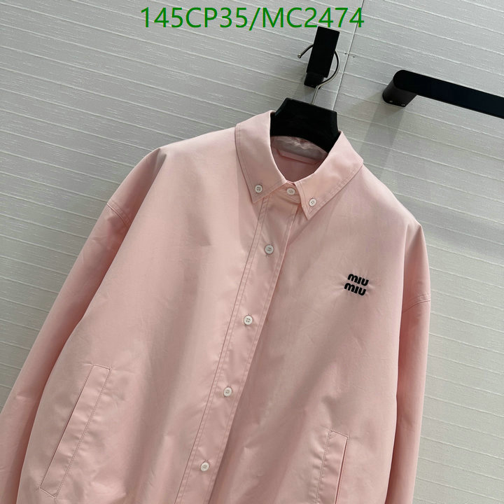 Clothing-MIUMIU Code: MC2474 $: 145USD