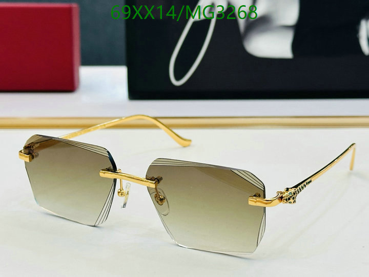 Glasses-Cartier Code: MG3268 $: 69USD