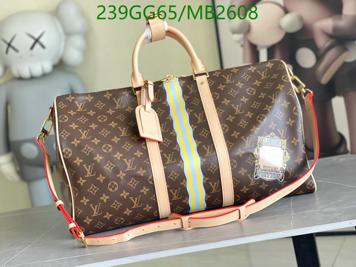 LV Bag-(Mirror)-Keepall BandouliRe 45-50- Code: MB2608 $: 239USD