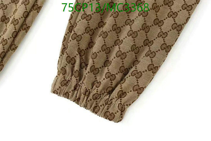 Clothing-Gucci Code: MC3368 $: 75USD