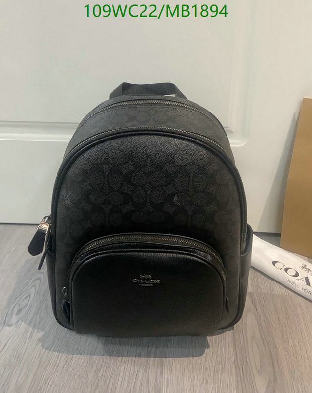 Coach Bag-(4A)-Backpack- Code: MB1894 $: 109USD