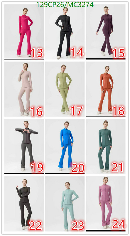 Clothing-Lululemon Code: MC3274 $: 129USD
