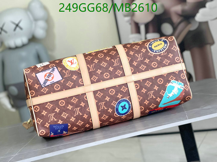 LV Bag-(Mirror)-Keepall BandouliRe 45-50- Code: MB2610 $: 249USD