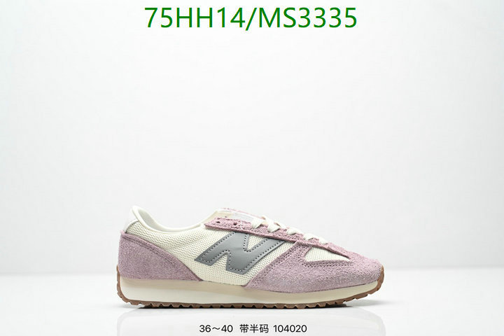 Women Shoes-New Balance Code: MS3335 $: 75USD