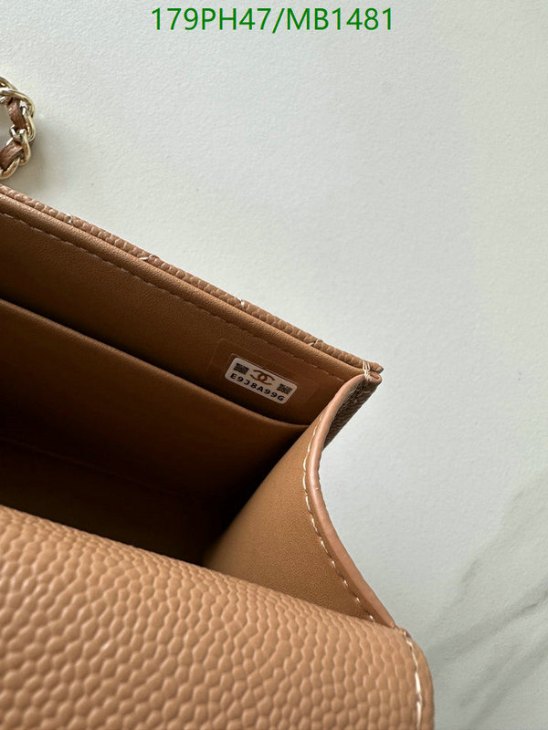 Chanel Bag-(Mirror)-Crossbody- Code: MB1481 $: 179USD