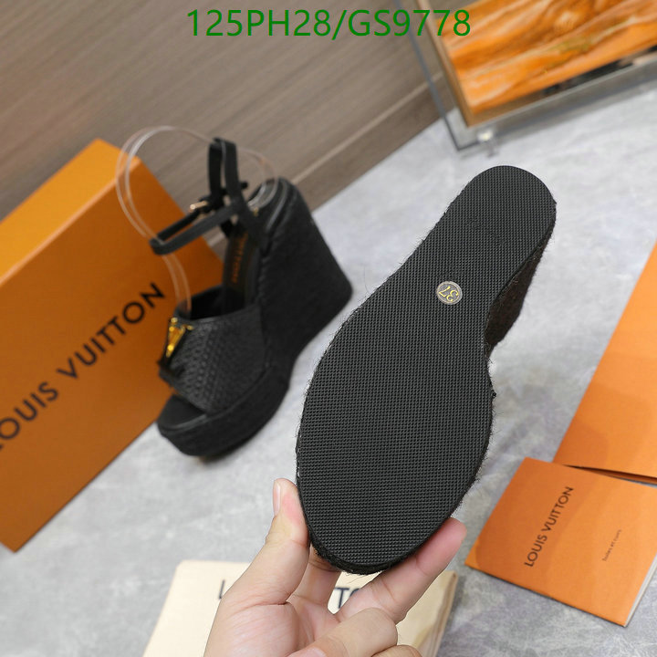 Women Shoes-LV Code: GS9778 $: 125USD