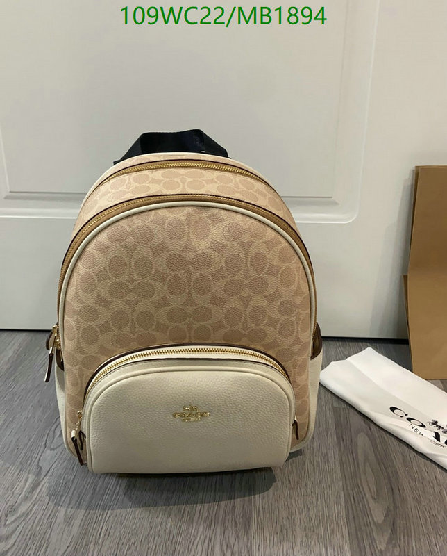 Coach Bag-(4A)-Backpack- Code: MB1894 $: 109USD