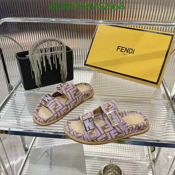 Women Shoes-Fendi Code: MS2958 $: 89USD
