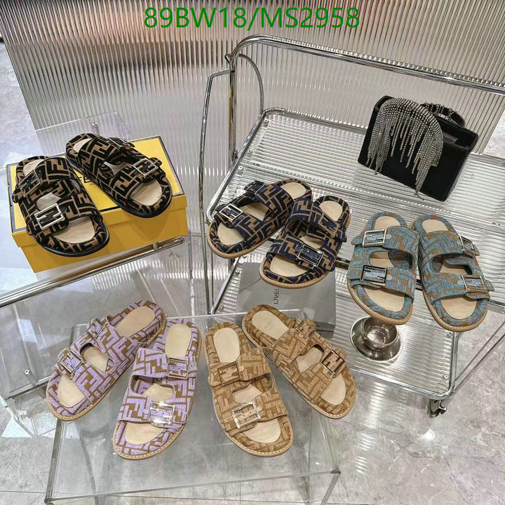 Women Shoes-Fendi Code: MS2958 $: 89USD