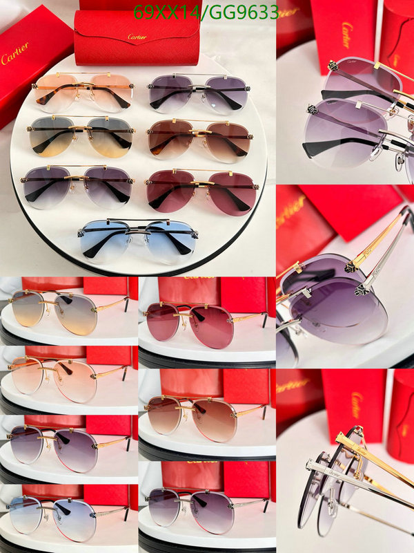 Glasses-Cartier Code: GG9633 $: 69USD