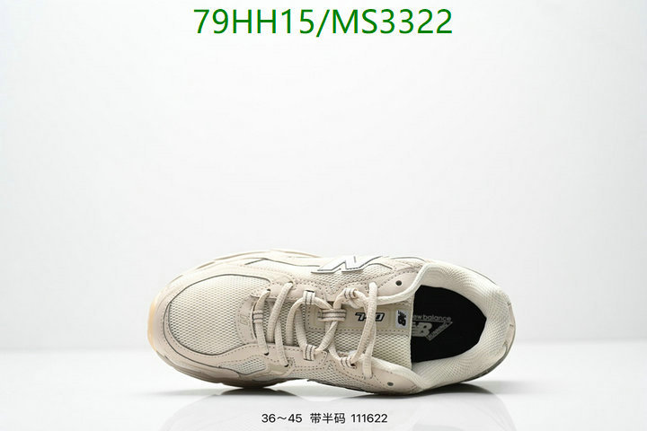 Men shoes-New Balance Code: MS3322 $: 79USD