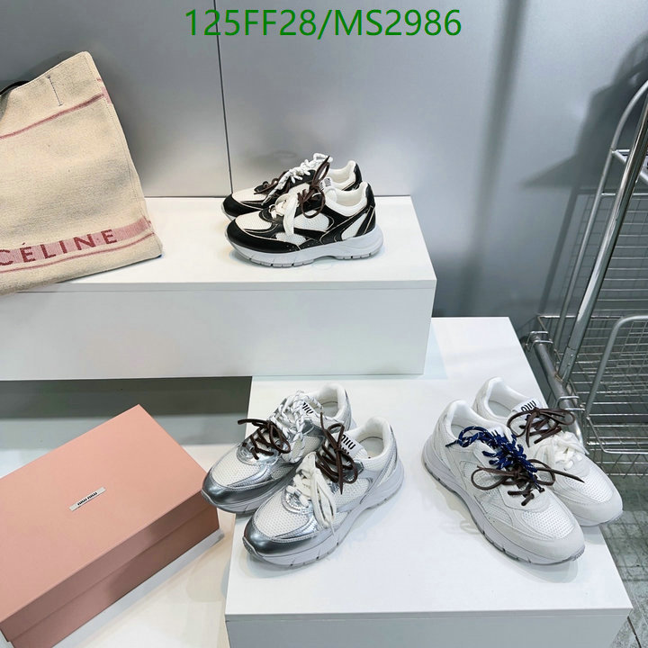 Women Shoes-Miu Miu Code: MS2986 $: 125USD