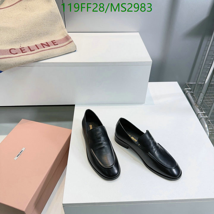 Women Shoes-Miu Miu Code: MS2983 $: 119USD